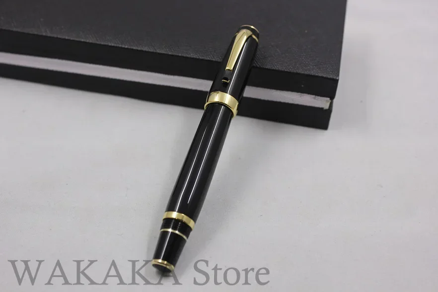 2021 Luxury mb Wakaka mon stone Roller Gel pen roller ball Fountain Pen blanc ink pen