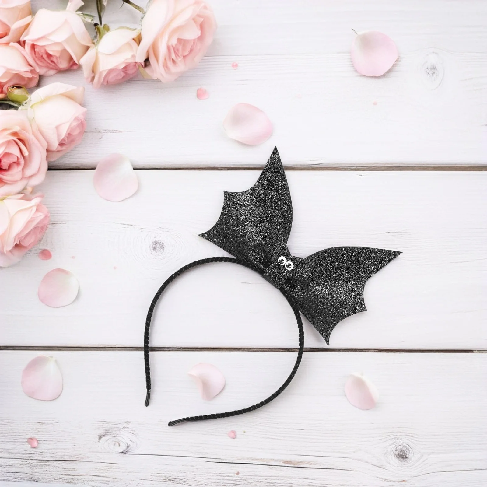 

Simulation Bat Hair Band Red Sequin Hair Hoops Kids Costume Party Creative Performance Headwear Bat Headdress Creative Headwear