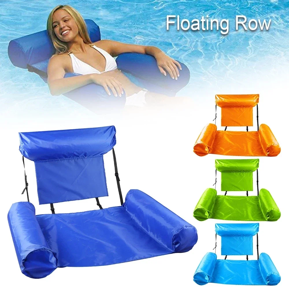 Colchones Flotantes Inflables de Verano, Hamacas, Sillas Flotantes para Piscina, Juguetes Acuáticos, Alfombras Flotantes, Accesorios para Piscina