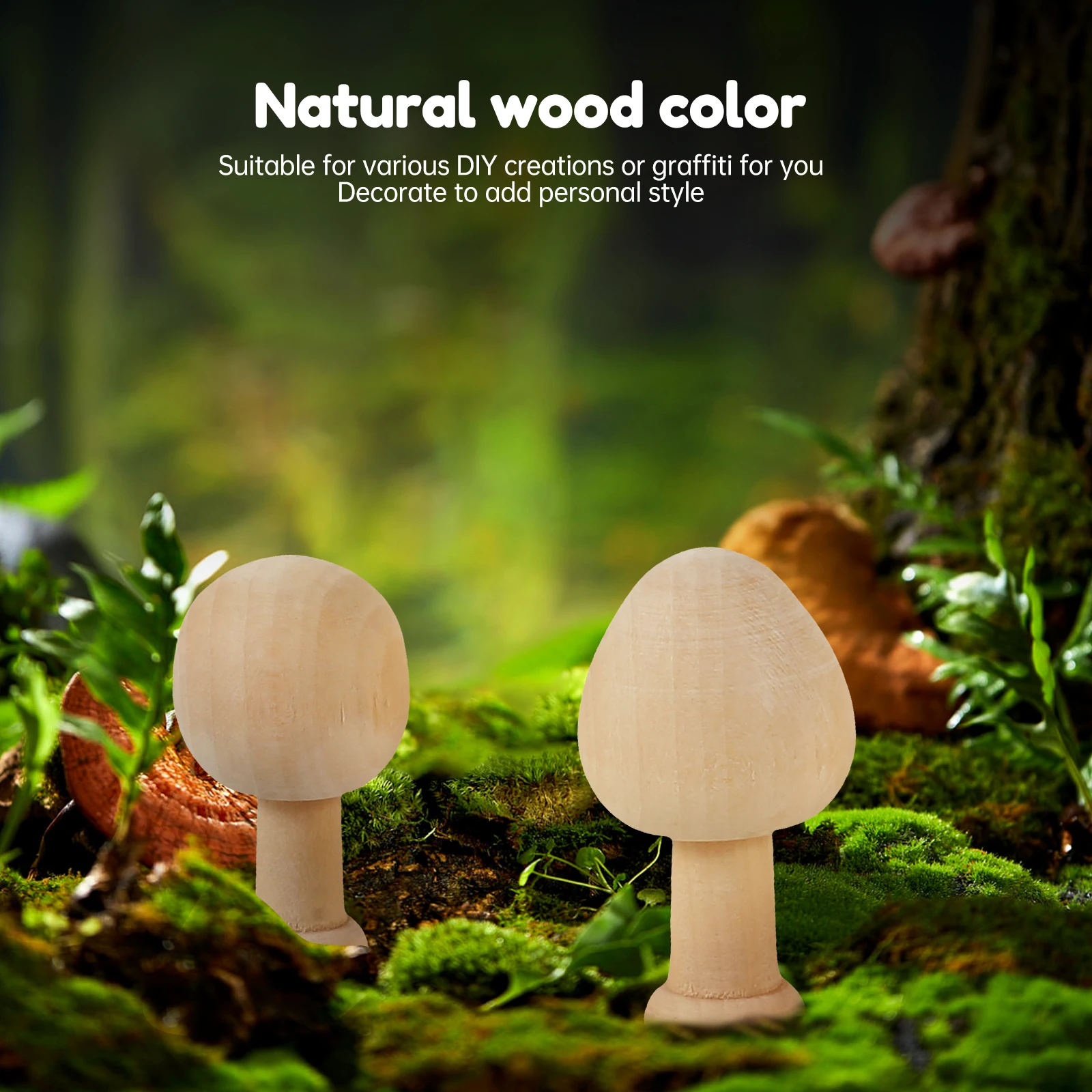 30/50Pcs Wooden Peg People Dolls Unfinished Peg Dolls Crafts People Peg Dolls Peg Dolls Painting Crafts for DIY Painting Crafts