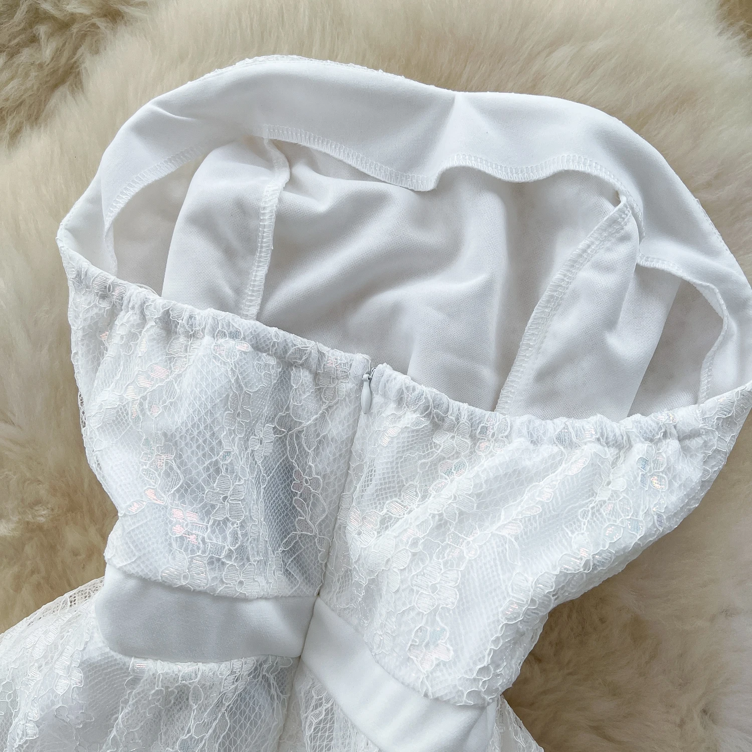 فستان أنيق عتيق مطرز بدون حمالات أنيق على الموضة الكورية بوهو فستان الشمس للنساء #3