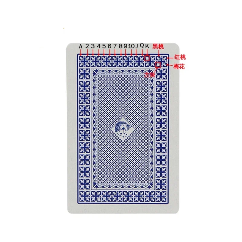 1-20 زوج من أوراق اللعب السحرية المميزة (انظر من خلال بطاقات المعاج) سطح السفينة من بطاقة بلاك جاك تكساس بريدج الترفيه بطاقات البوكر