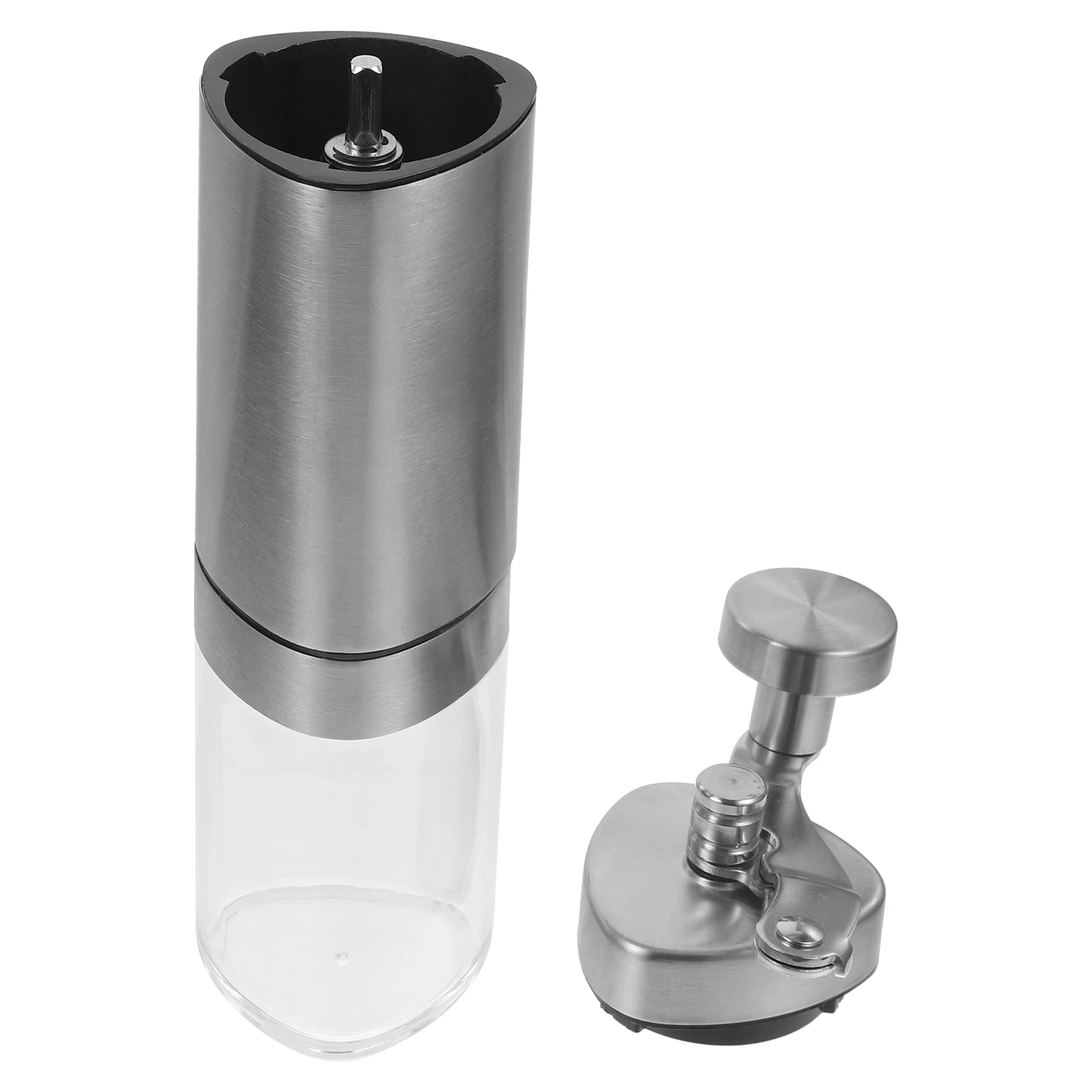 

Manual Coffee Grinder Stainless Steel Triangle Handle Portable Hand Bean Mill for Travel Home Office Coffee Pepper Mill