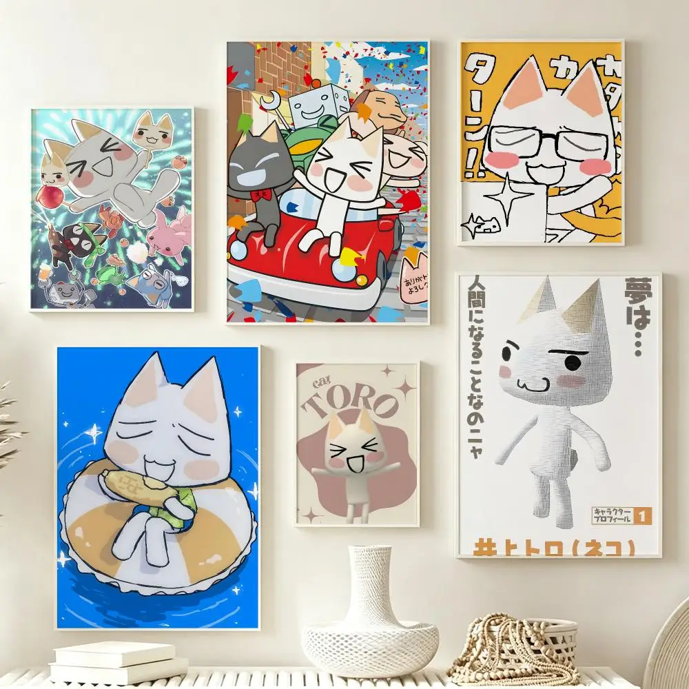 Artist Toro Inoue Poster Poster Multiple Sizes  frameless Creamy Style Wall Art Home Decor For Living Room Bedroom gift