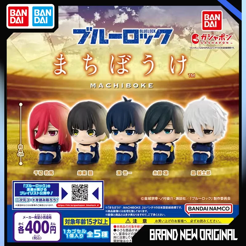 

BANDAI BLUE LOCK Action Figures Model Isagi Yoichi Bachira Meguru Nagi Seishiro Gashapon Official Genuine Ornament