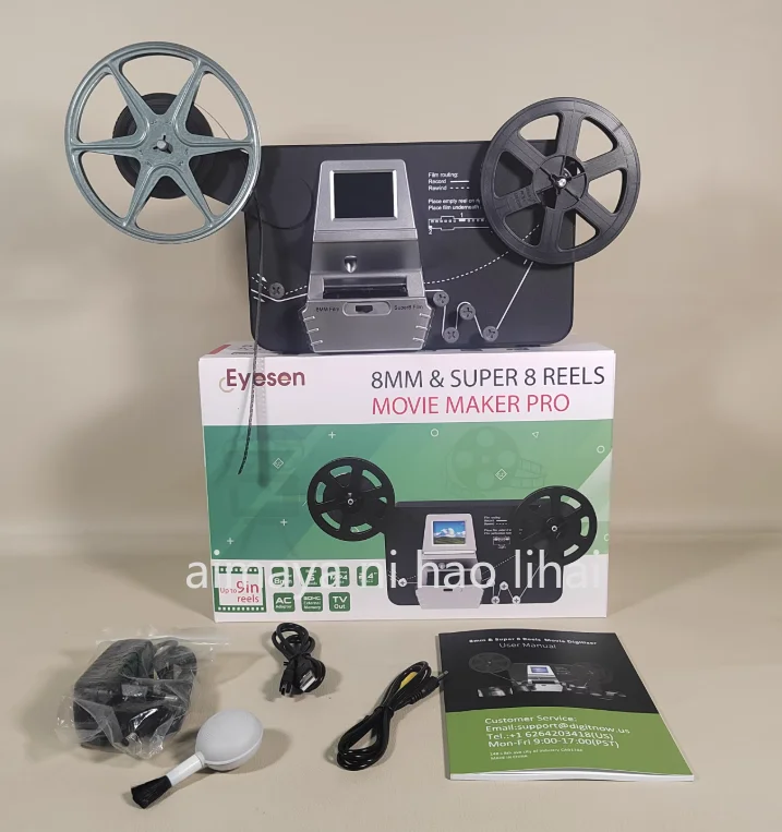 New glue number portable 8mm super super8mm microfilm reading imager film to digital