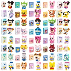Disney Anime Princess Winnie Building Blocks Mickey Mouse mini Action toy Figures Blocks Toys Bricks Assemble Toys Kids Gifts