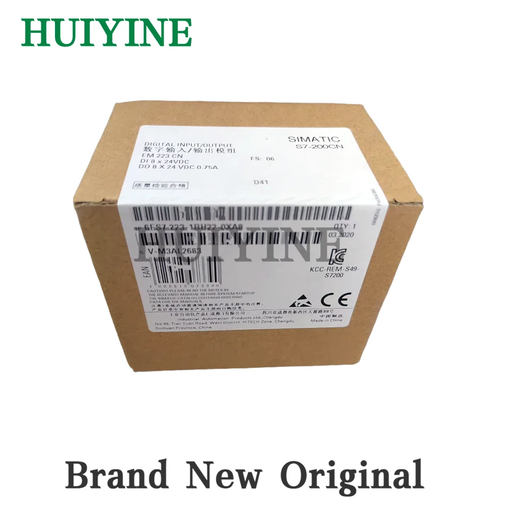 

6ES7223-1BH22-0XA8 6ES7 223-1BH22-0XA8 6ES72231BH220XA8 Новый оригинальный модуль ПЛК
