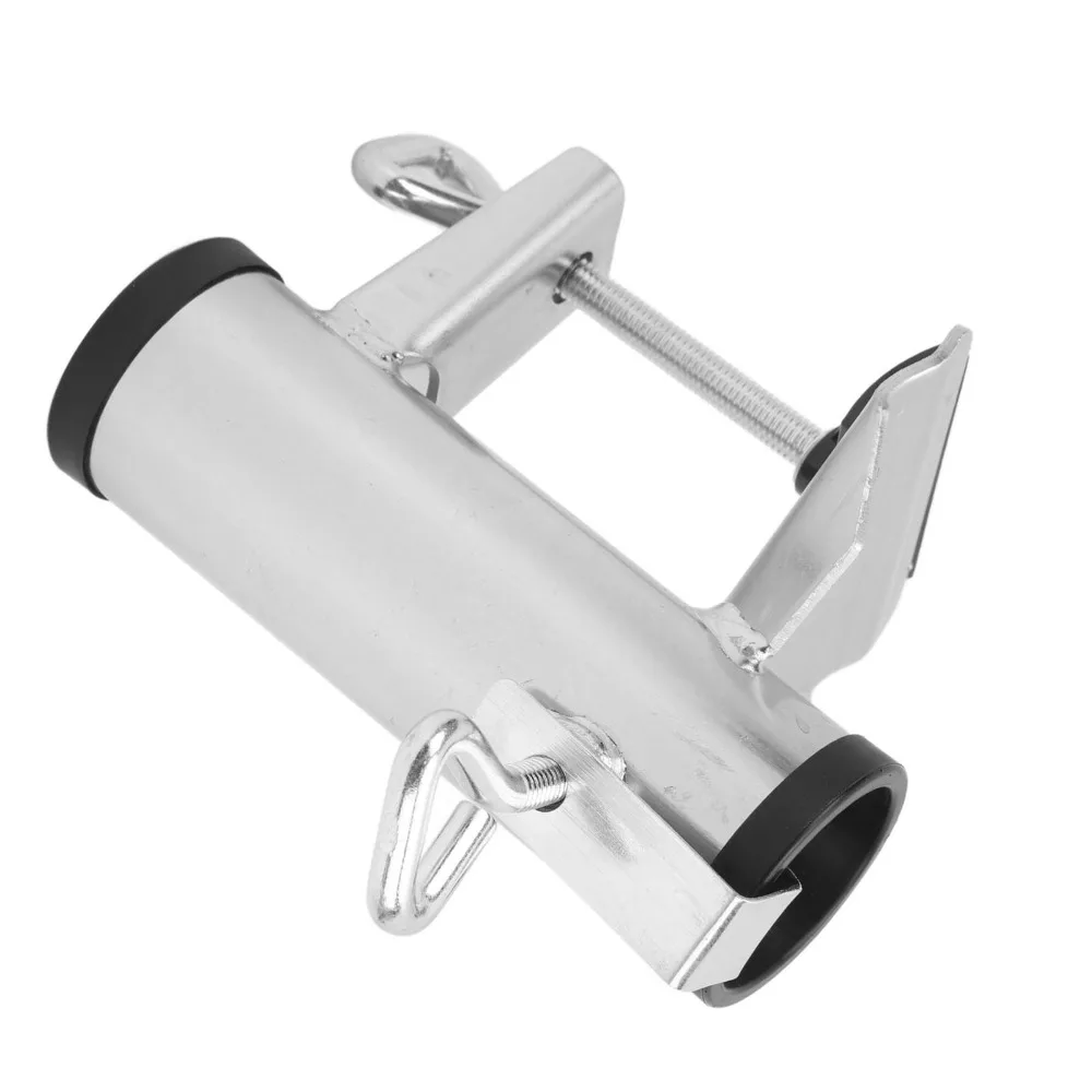 38mm Inner Diameter Patio Umbrella Clamp Heavy Duty Adjustable Clamp Deck Umbrella Clamp Thickening Umbrella Stand Holder