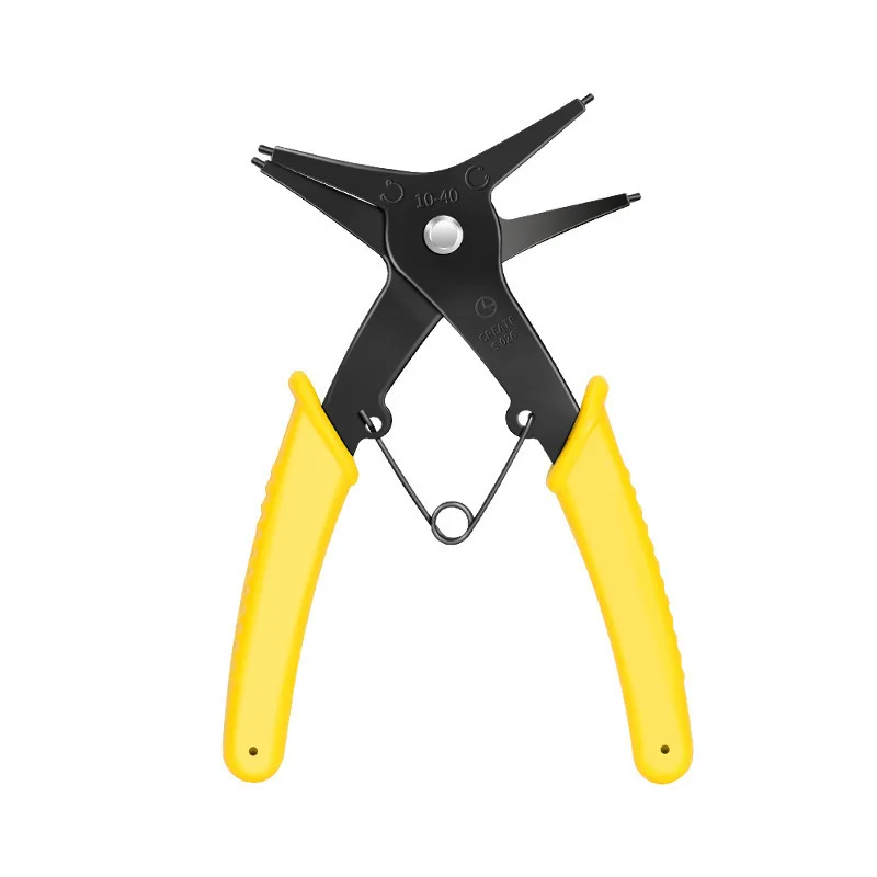 Internal and external circlip pliers, spring disassembly and assembly retaining ring pliers, internal and external circlip pl...