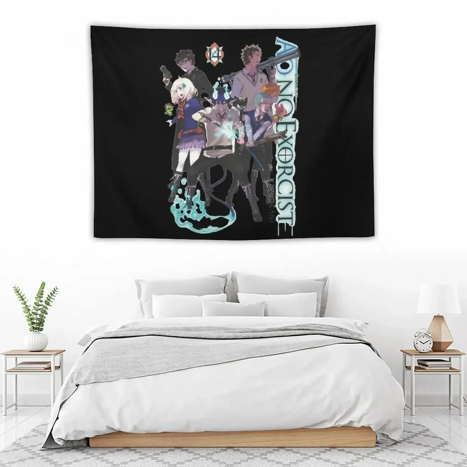 

Blue Exorcist Anime Tapestry Decoration Home Custom Tapestry