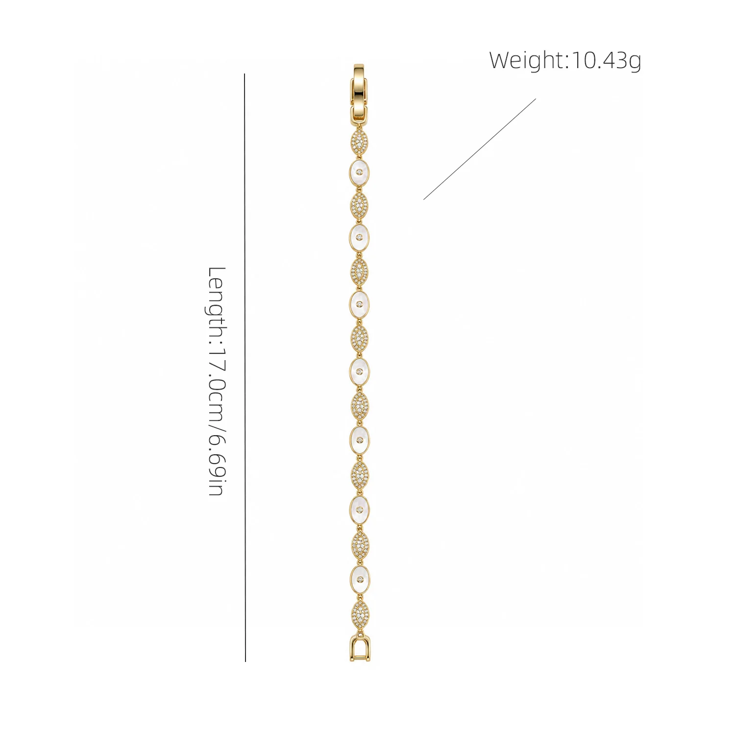 Women Dainty Colorful Round Bead Link Bracelet Delicate Beaded Wrist Bracelet Fashion Jewelry For Banquet Formal Occasion