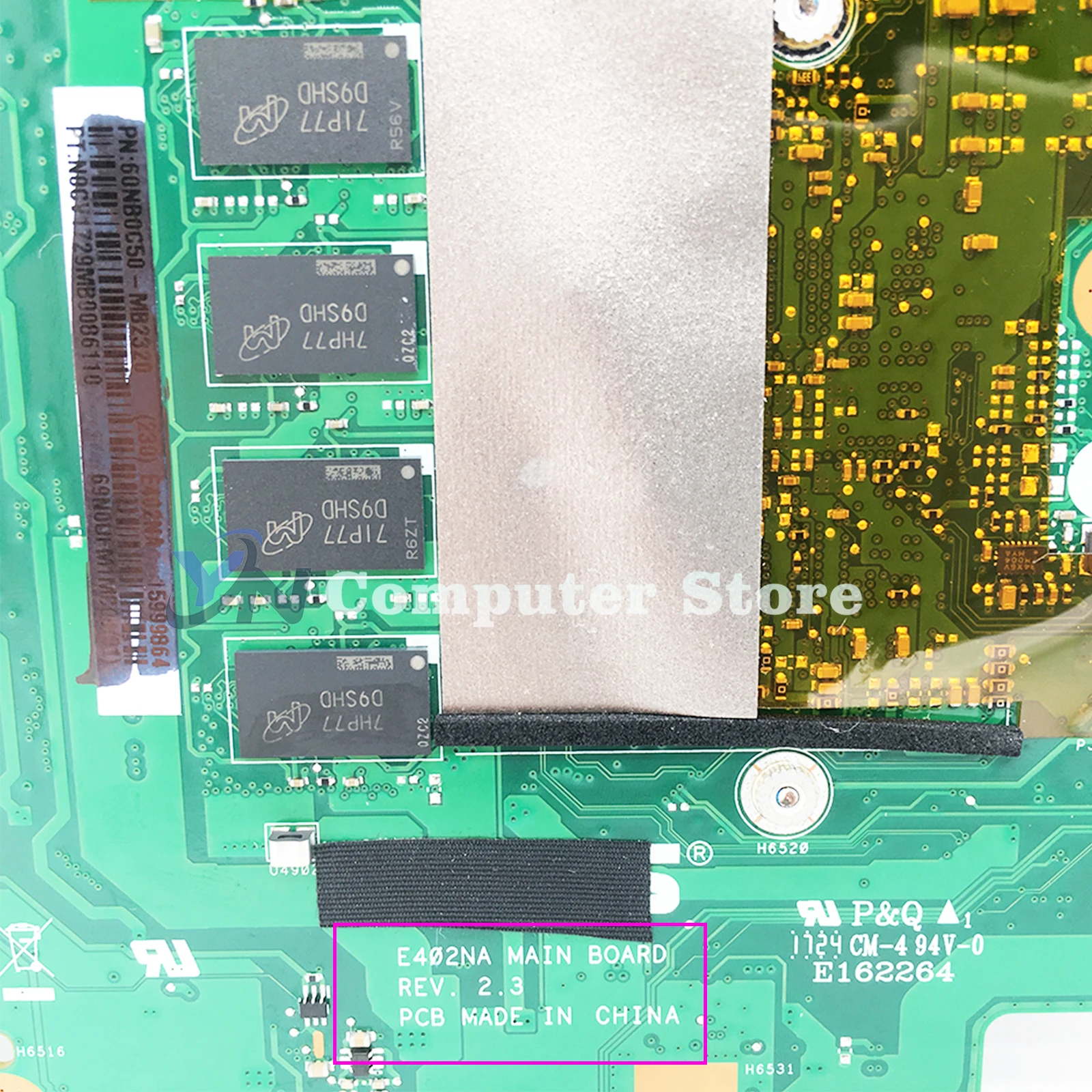 Imagem -06 - Placa-mãe do Portátil para Asus E402na E502na L402na X402na E402n E502n R417n R416n N3350 N4200 2gb 4gb de Ram