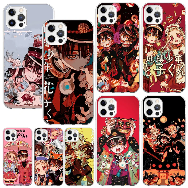 Toilet Bound Hanako Kun Anime Phone Case For Iphone 16 15 14 13 Pro Max 12 Mini 11 X Xr Xs 7 Plus 8 + Se 2020 Art Fundas Back Co