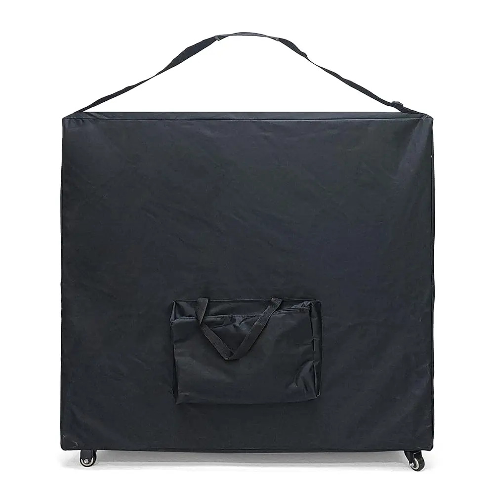 

Professional Massage Table Carrying Bag With Wheels & Shoulder Strap - Heavy-Duty Foldable Storage Case For Portable Massage