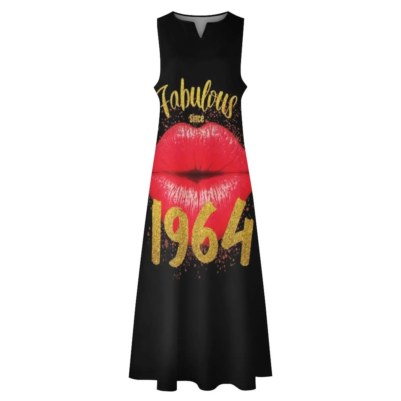 1964년부터 환상적입니다. 티셔츠 롱 드레스 신부 드레스 여성용 드레스 여성용 여름 드레스