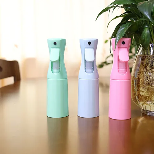 Imagen 2 del producto Botella recargable de spray continuo de 200/300/500 ml para peluquería, hidratación diaria y uso en jardín, botella de spray de niebla fina