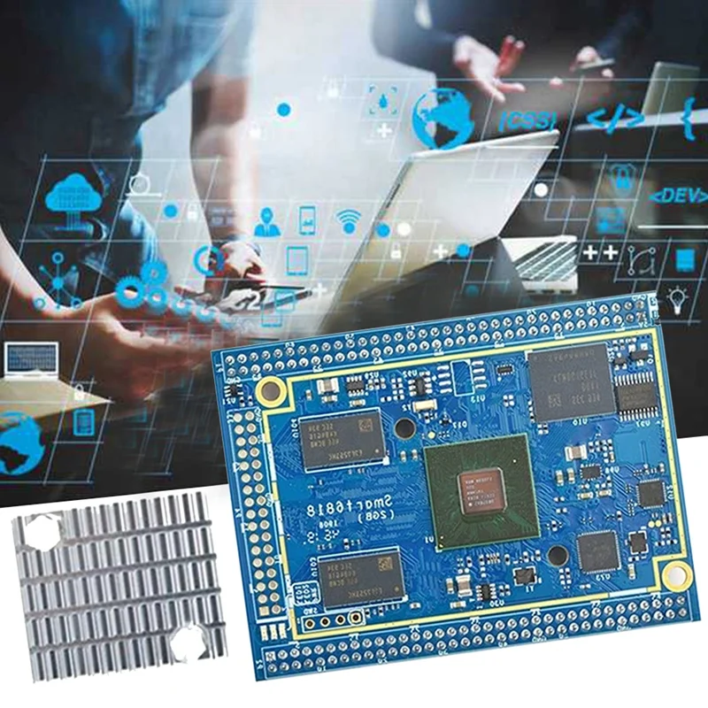 Smart6818 Core Board+Heat Sink S5P6818 Cortex-A53 Eight Core Learning Development Board