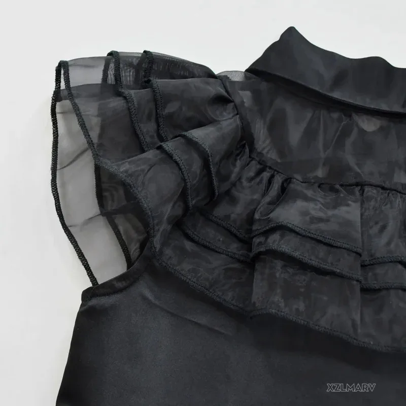 Addams Cosplay For Girl Costume  Princess Dress Carnival Costumes Kids Vestidos Party Dresses 4-12 Years Old