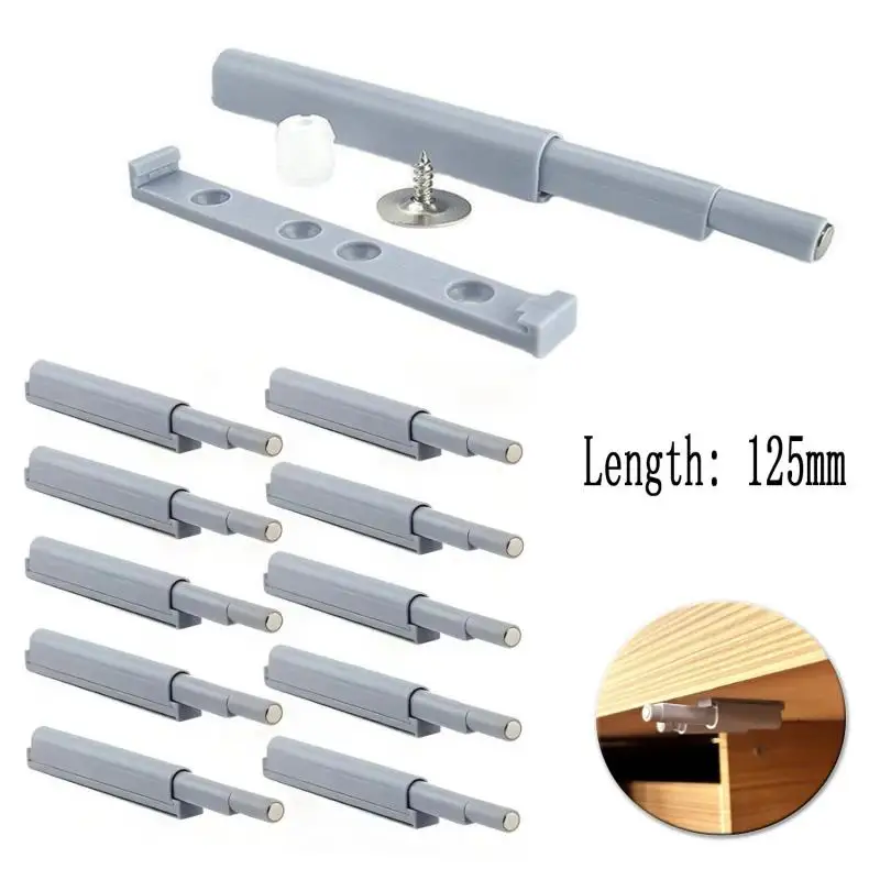 5~15pcs Cabinet Push to Open Magnetic Latch Soft Close Door Catch Invisible Handle Hardware