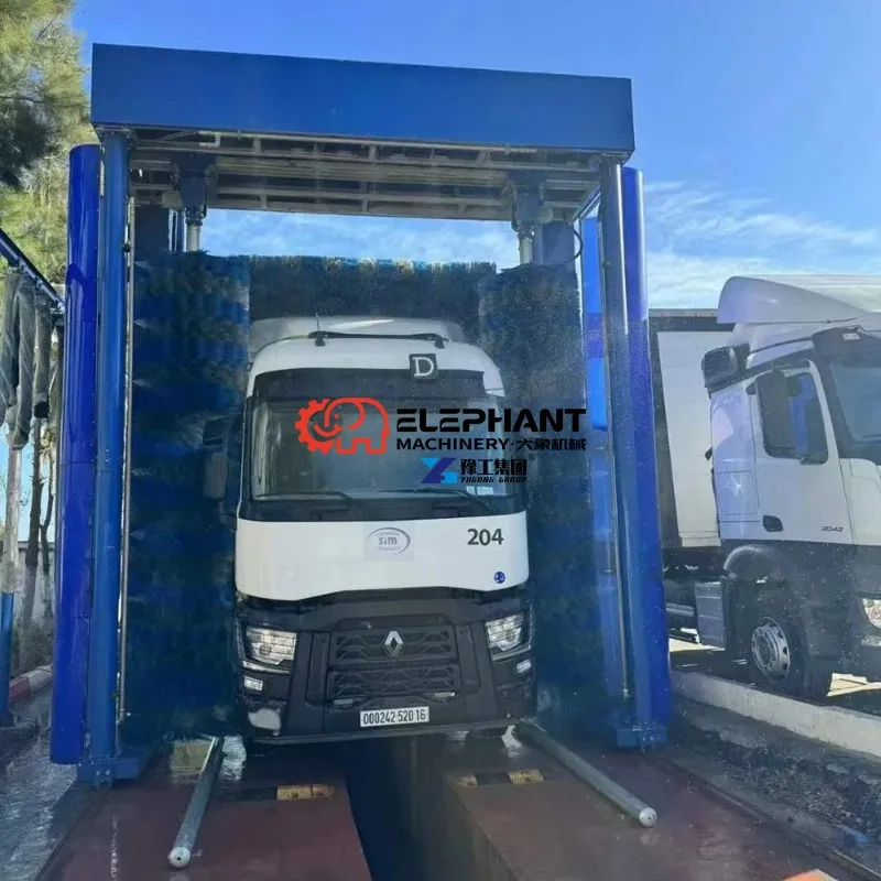 Electric Bus Truck Washer Equipped with Smart Touch Display, High Efficient Commercial Vehicle Cleaning Machinery