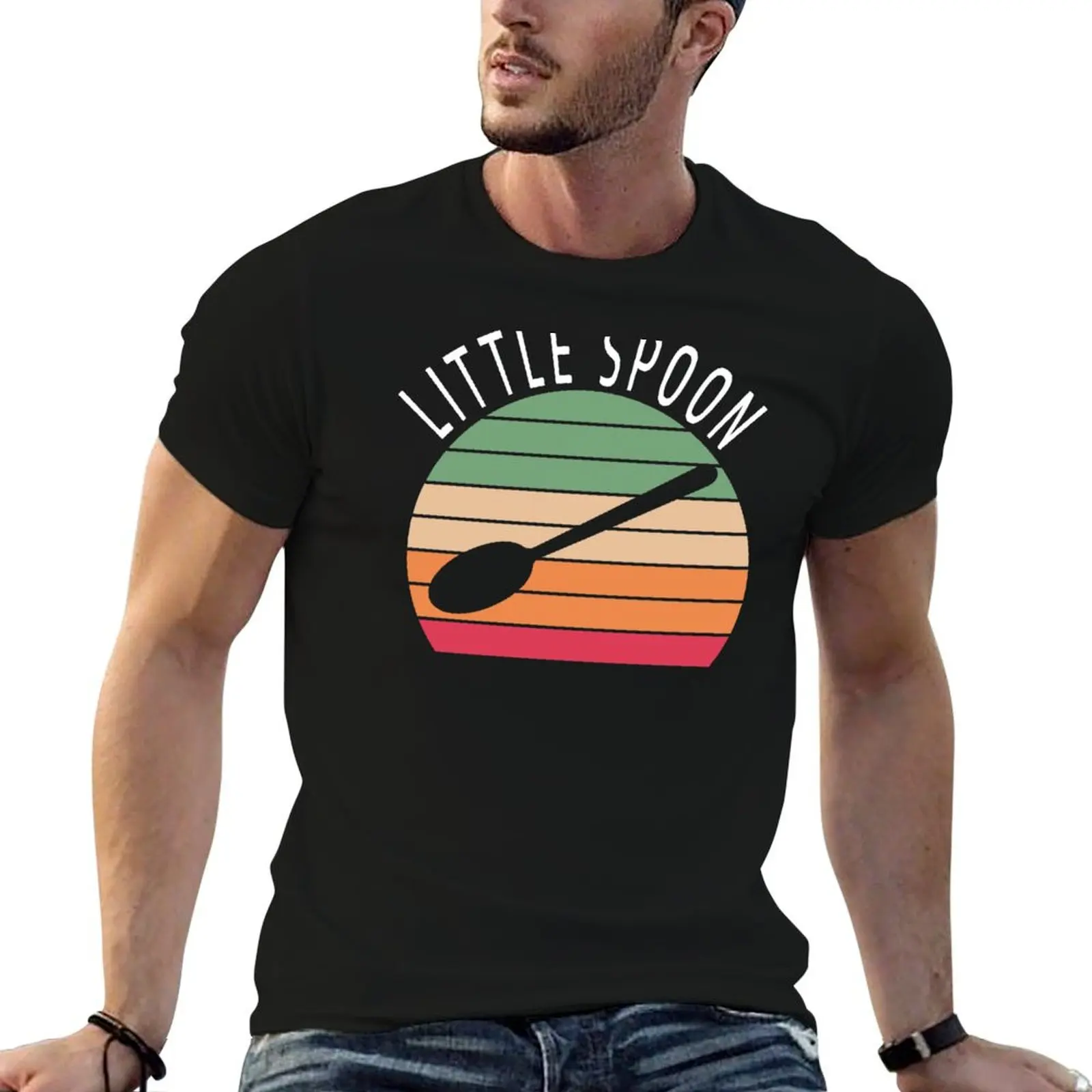 

Little Spoon - Funny Couples San Valentine Matching Design (There is also the Big Spoon variant) T-Shirt