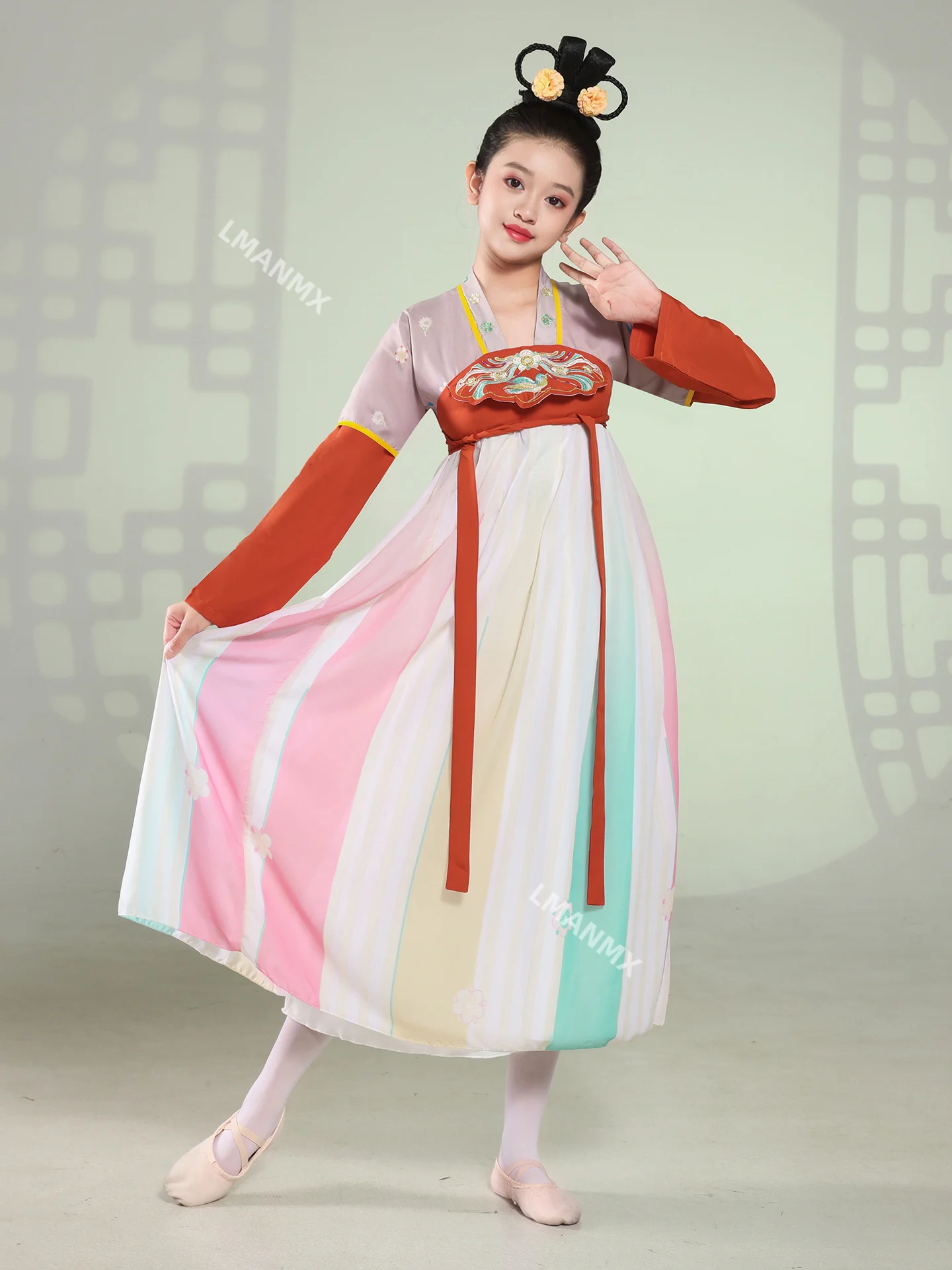 Linternas de pesca de ópera, accesorios de baile, disfraces de actuación, danza clásica china, trajes de baile Hanfu para niños