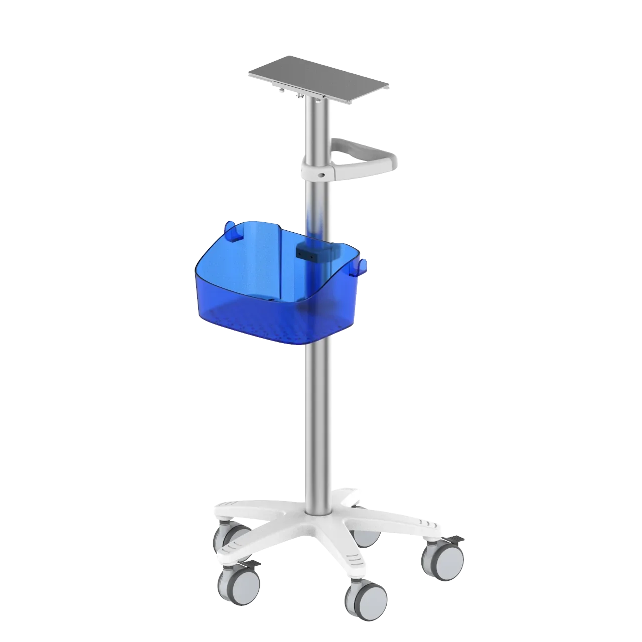 Monitor trolley/hospital hot sale roll stand/medical trolley