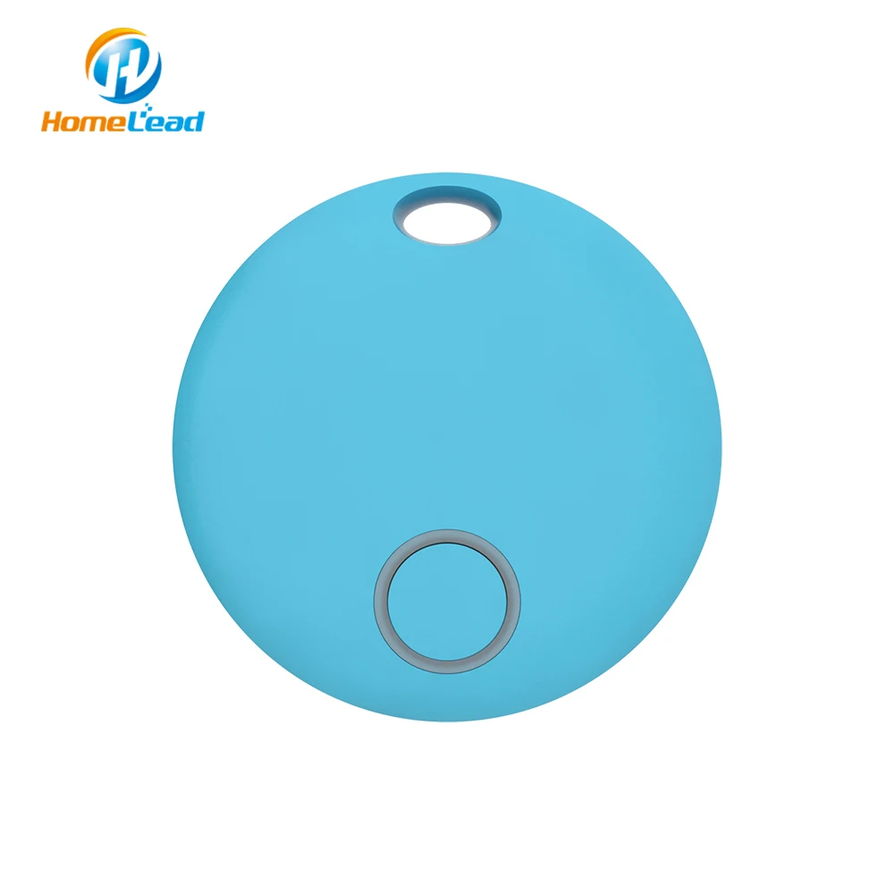 Draagbare op afstand bestuurbare precisie GPS-tracking rond wit zwart blauw Smart Tag