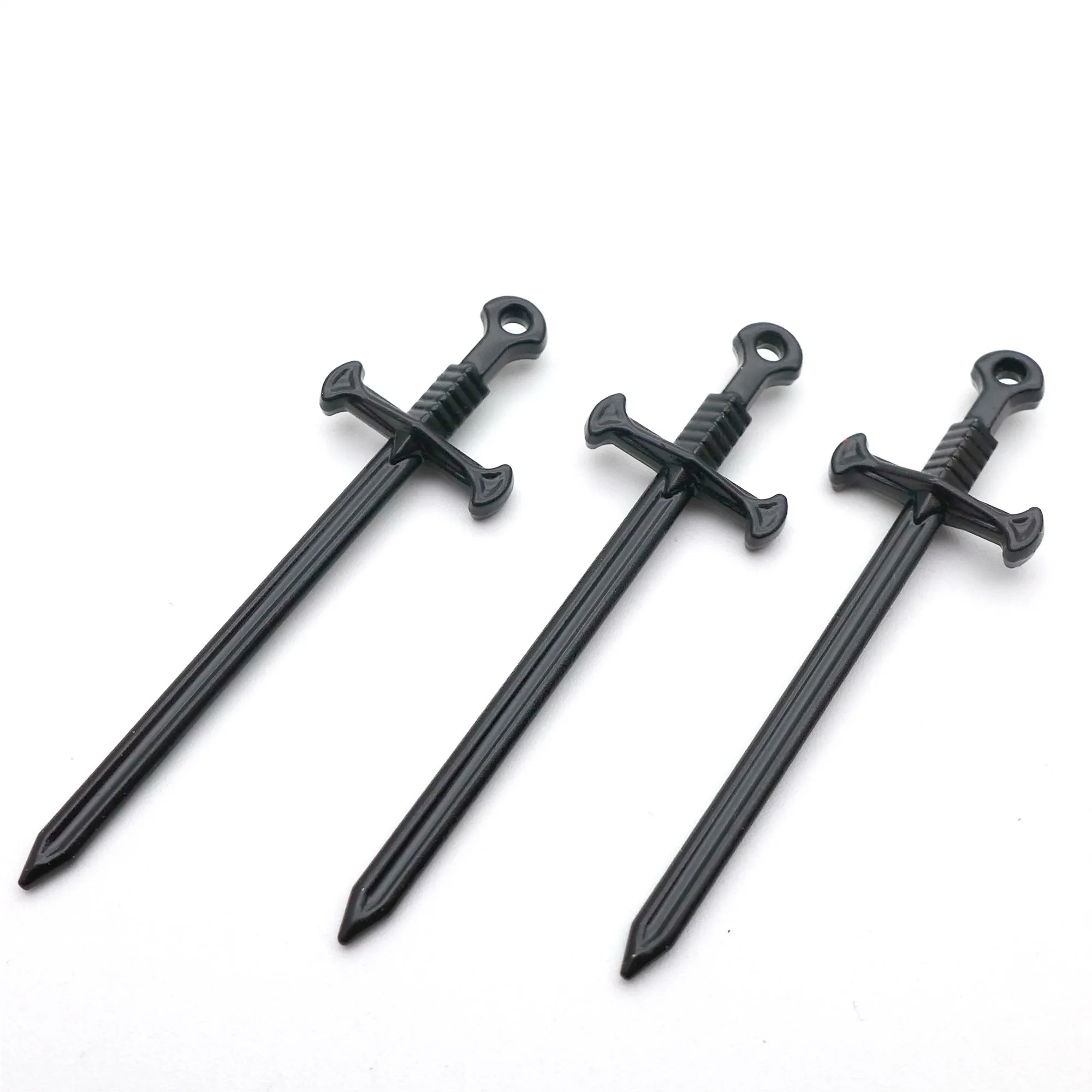 40pcs 54*16MM Zinc Alloy Black Sword Sabre Tibetan Charms Pendants Jewelry Earrings Women Necklace DIY Crafts Free Shipping