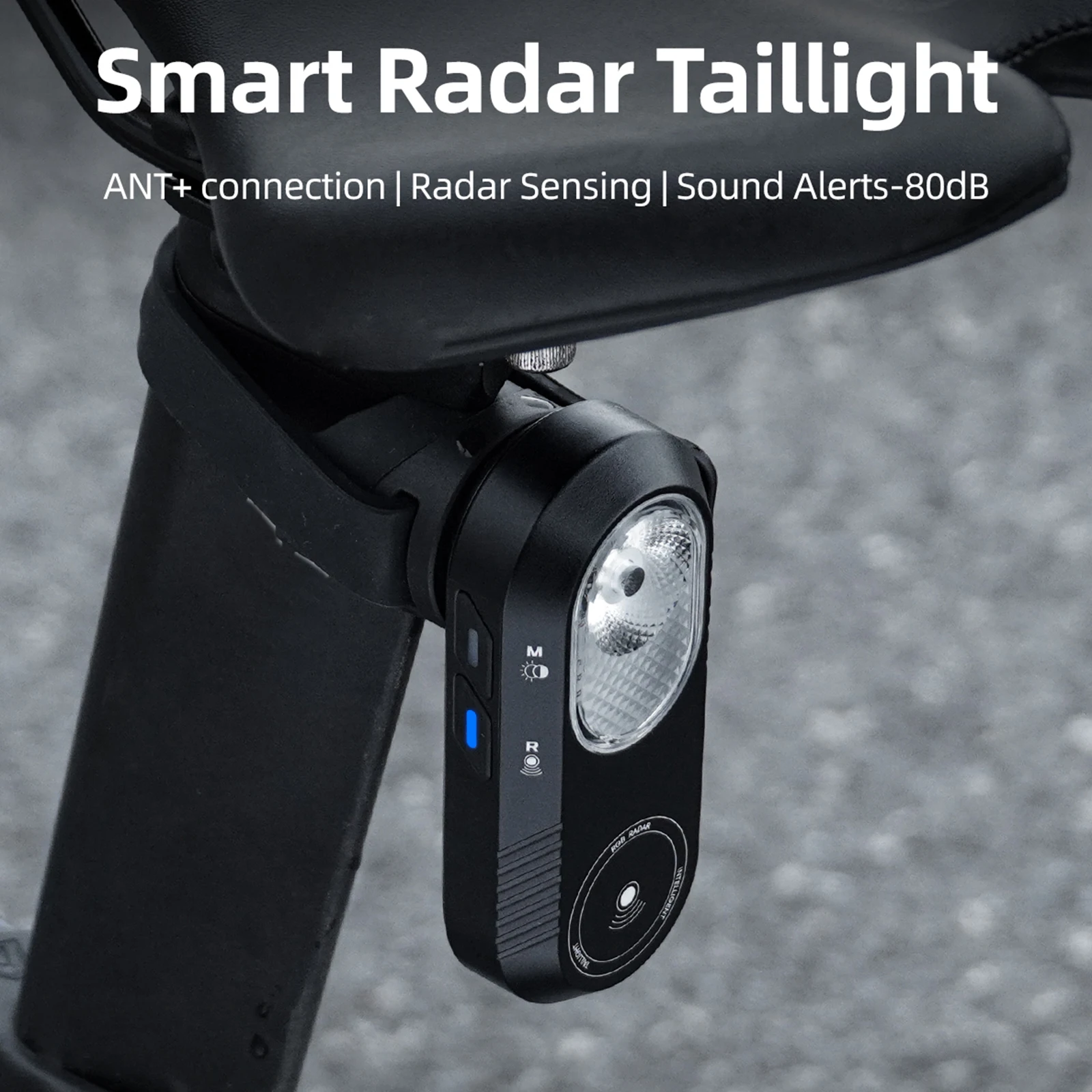 ไฟท้ายจักรยานอัจฉริยะ CYCLAMI  - Cycling Radar Tail Light Rear Warning บทวิจารณ์และราคา