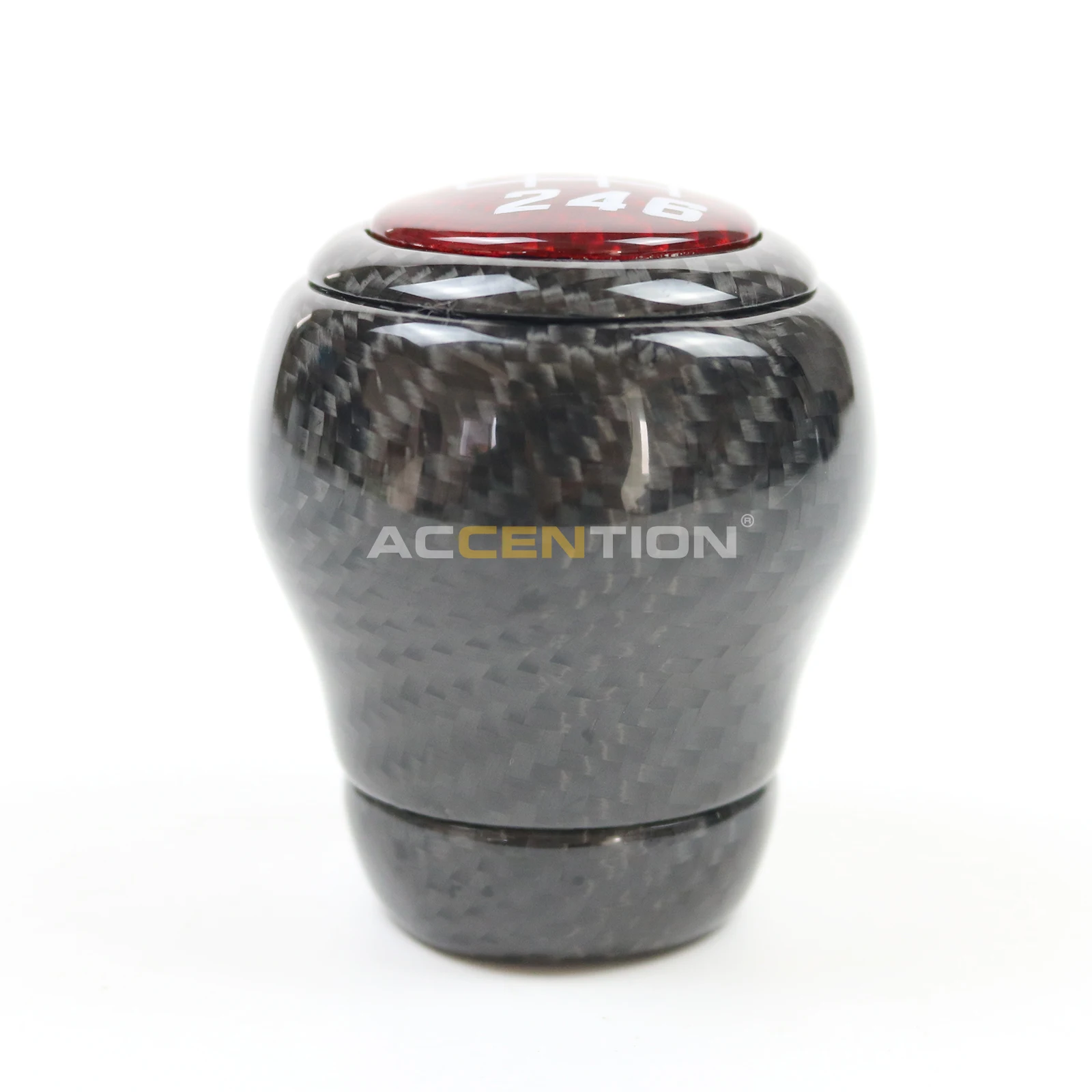 Black 100% Real Full Carbon Fiber 6S Gear Shift Knob For Subaru BRZ 2012-2024 For Toyota 86 2012-2024