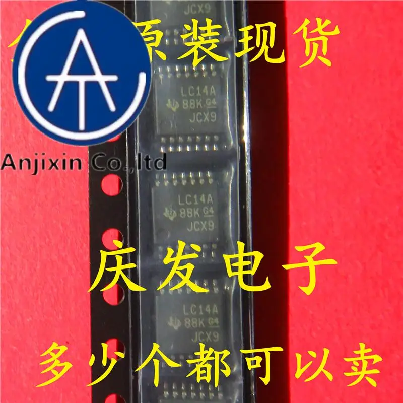 

10 шт. 100% оригинал, новый в наличии SN74LVC14APWR TSSOP14 шелкографияLC14A
