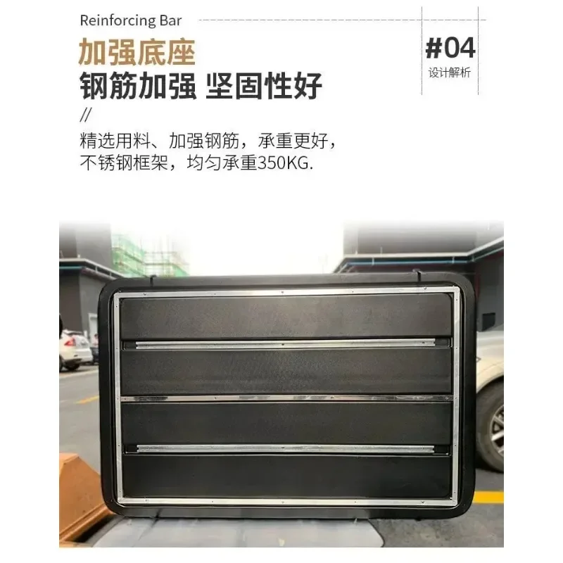 【متخصصة】سرير خيمة على سقف السيارة، فتحة سقف أوتوماتيكية، جولة ذاتية القيادة، التجنيب في الهواء الطلق #5