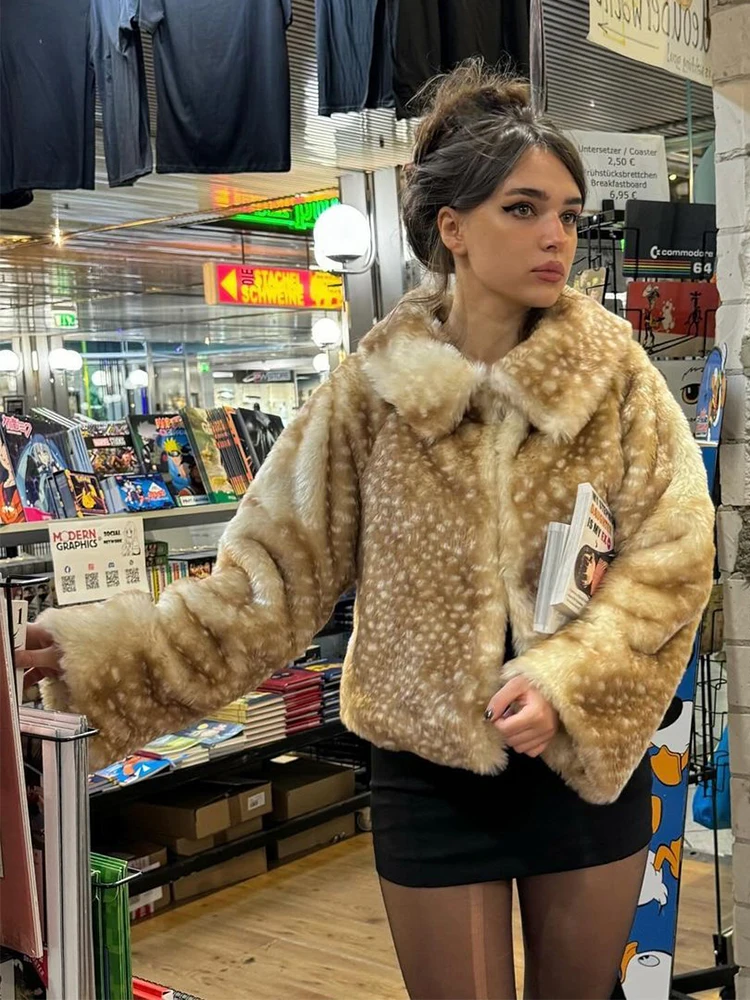 Casual legergroen leren jas dames vintage losse plooi korte jas elastische taille ritsvak lange mouw dagelijks gebruik