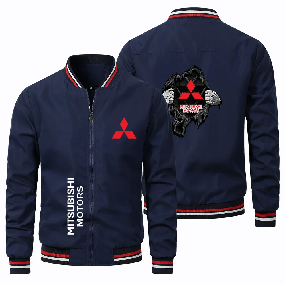 

Brand Car Logo Mitsubishi Men's Jacket 2023 New Field Jacket Mountaineering High-quality Windproof Racing Jacket Stylish Jacket