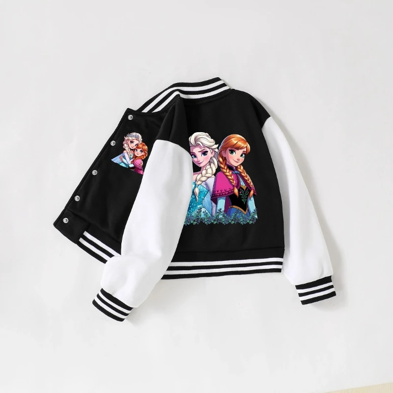 

Бейсбольная куртка для девочек, корейский весенний топ для детей, модная верхняя одежда, новое поступление