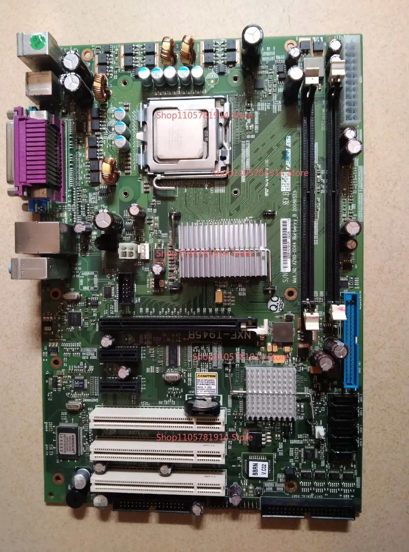 For Industrial Equipment Main Board NXE-I945B, 775-pin Industrial Control Motherboard, Send CPU