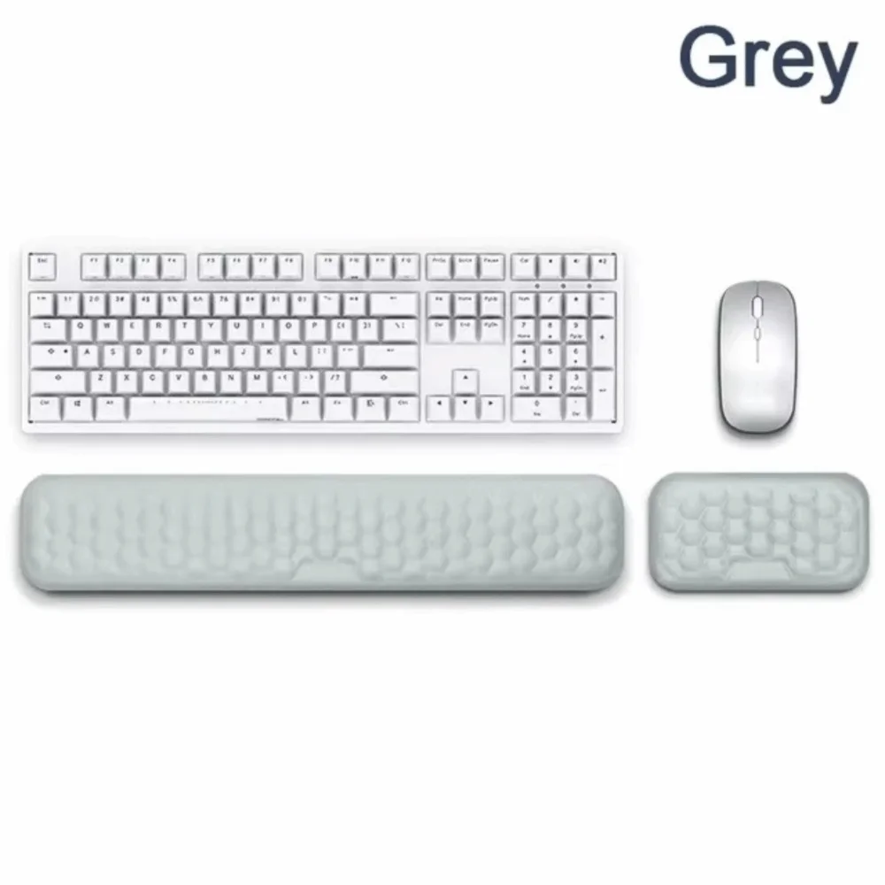 Easy Typing Foam Mouse Pad Ergonomic Design Relax Mouse Wrist Rest Non-Slip Base Comfortable Wrist Pad Computer