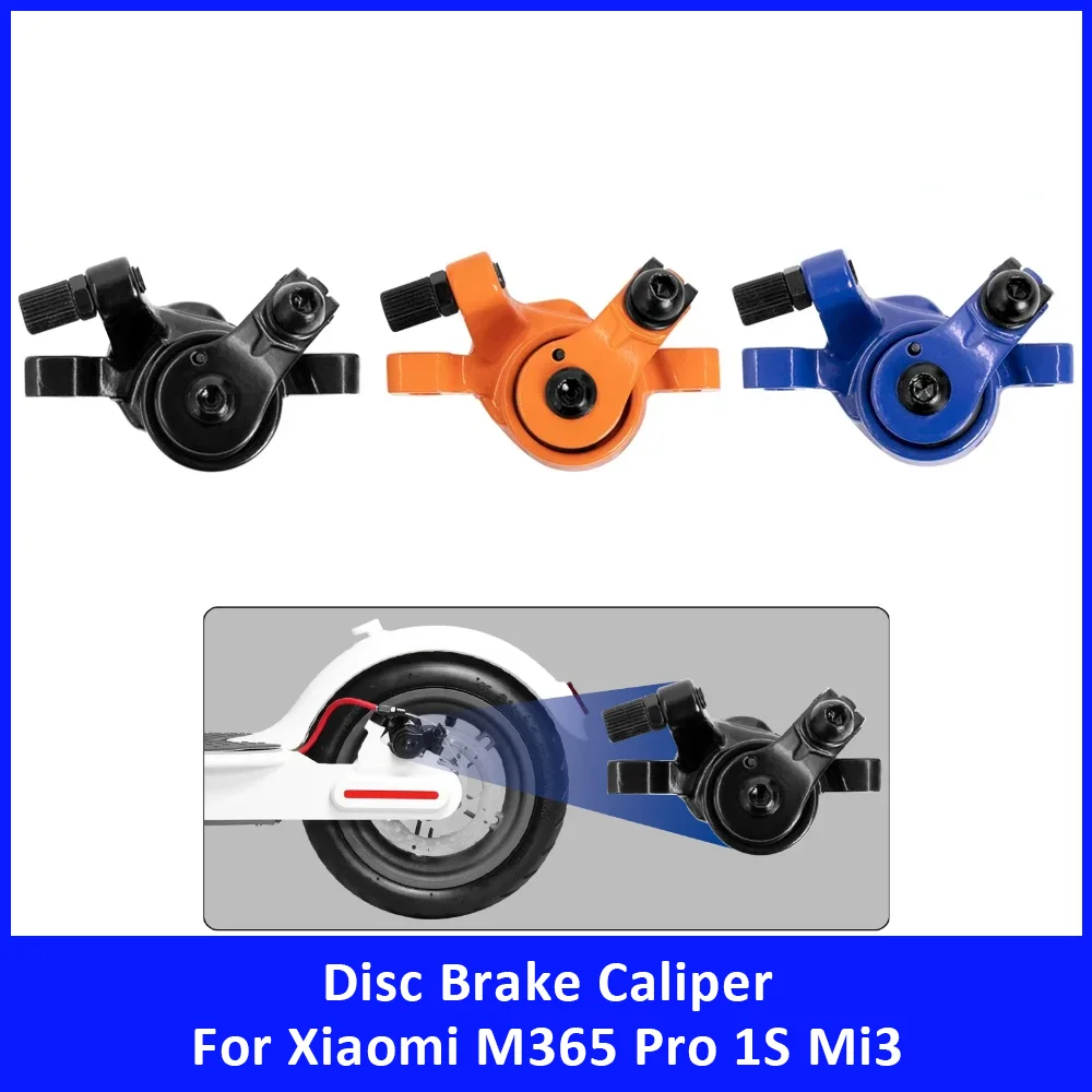 

Rear Wheel Left Side Disc Brake Caliper Aluminum Alloy for Xiaomi M365 Pro Pro2 1S Mi3 Mi4 Scooter Brake Repair Part Accessories