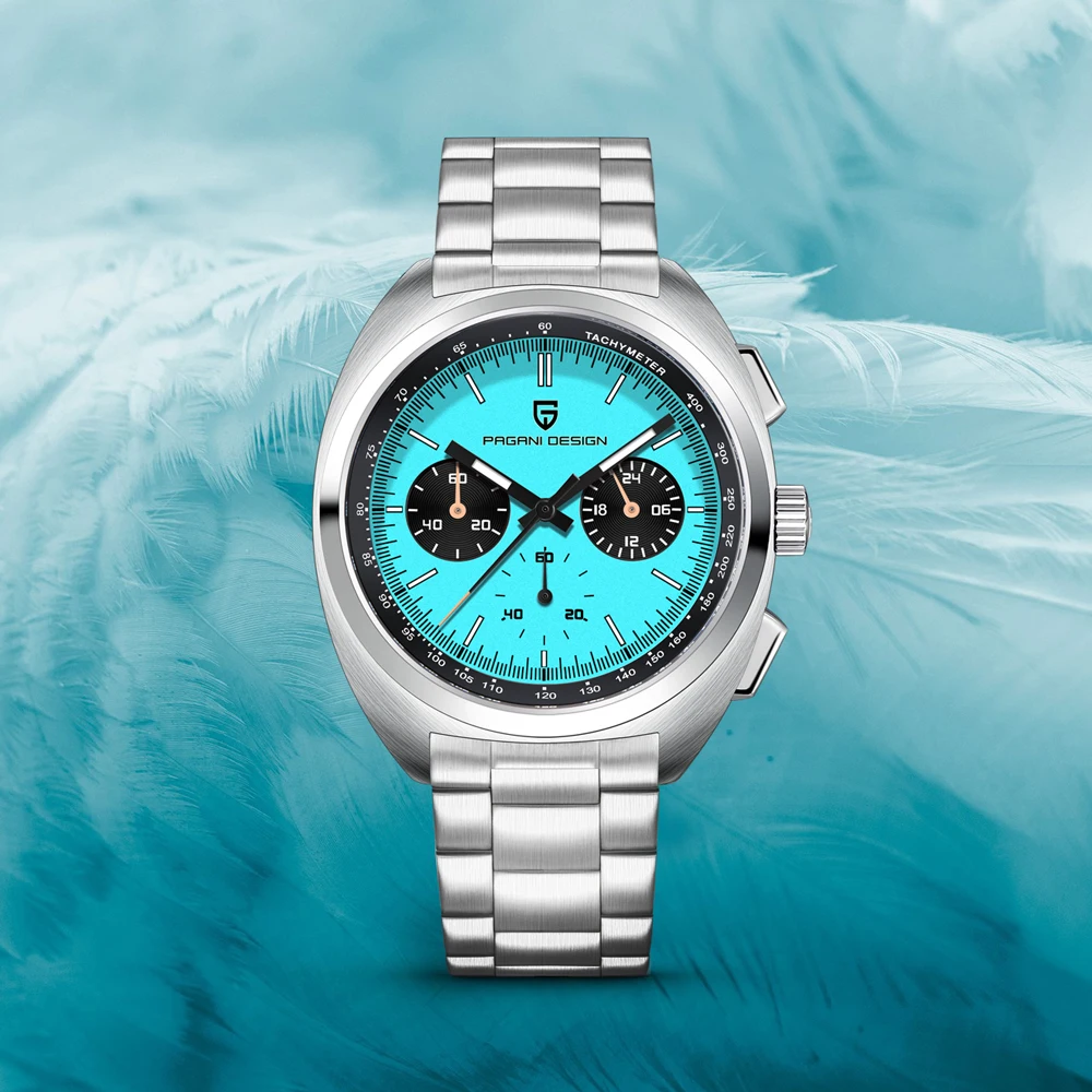 2025 New PAGANI DESIGN Panda Men's Watches Top Luxury Quartz Watch For Men AR Sapphire Waterproof Luminous Sports Clock Man Gift