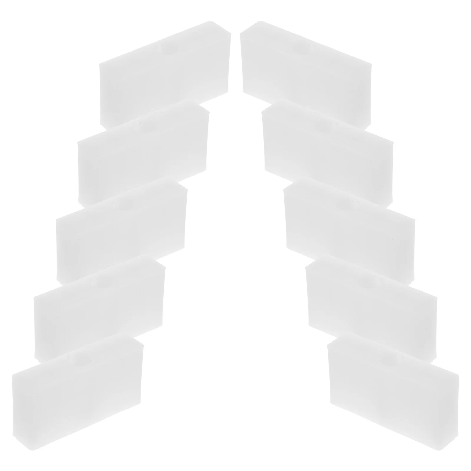 10Pcs Window Safety Locks Sliding Window Lock Limiter Block for Secure Ventilation Protection Against Accidental Damage Easy