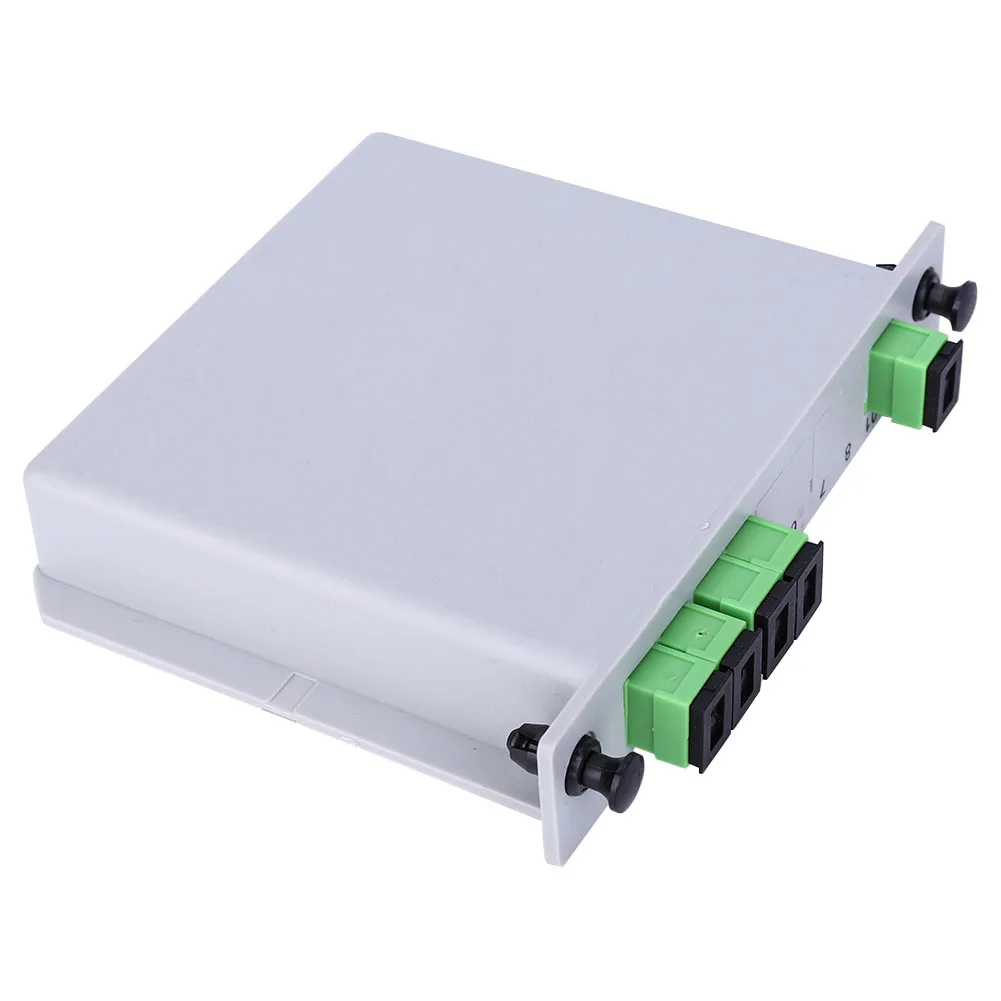 1X4 Blade Optical Splitter SC- Single Mode PLC Optic  Splitter Module 1X4  Splitter Singlemode PLC  Splitter