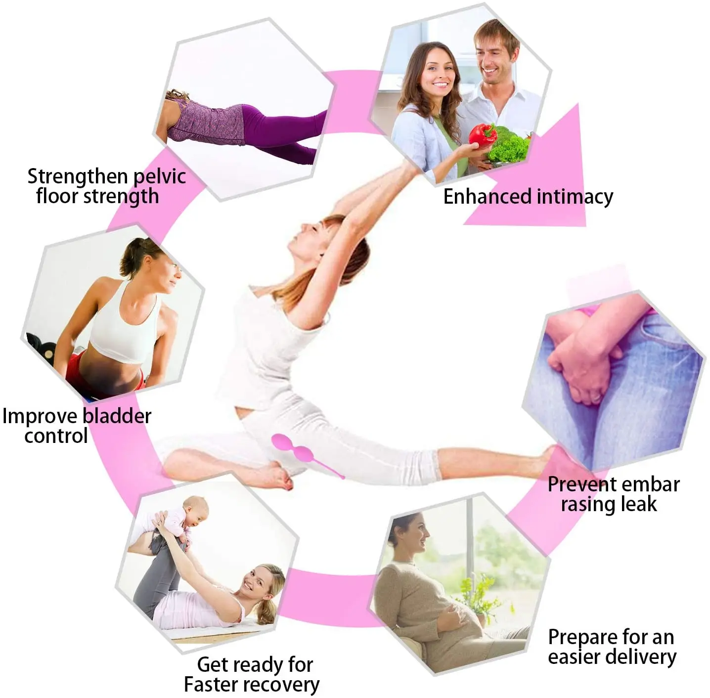 ชุดปลอดภัยซิลิโคน Kegel Ball ช่องคลอดหลอดไฟส่วนตัวกระชับการออกกําลังกายเครื่องของเล่นสําหรับผู้หญิง Masturbation Kegel น้ําหนักผู้ใหญ่ของเล่น