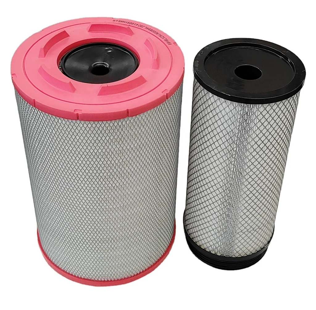 

AF25812/AF25813 BYBLSZ919000894L F3000 X3000 X5000 X6000 L5000 BEIBEN HUALING AUMAN SPARE PARTS AIR FILTER for SHACMAN FAW