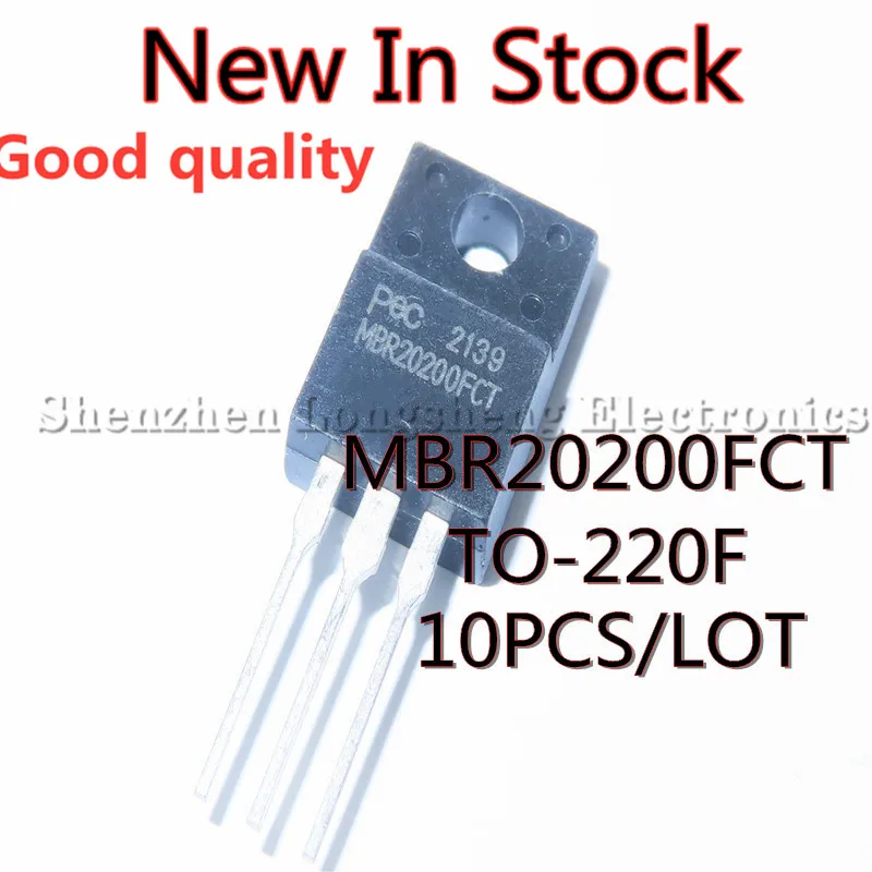 10 قطعة/الوحدة MBR20200FCT 20200 TO-220F 200V 20A في المخزون