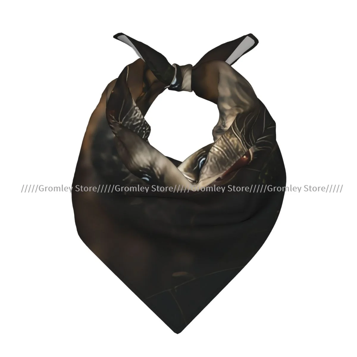 Opossum Portrait Square Bandana Outdoor Sports Headwear Scarf