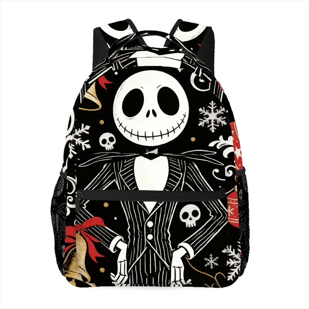

the Nightmare before Christmas Jack Skellington Christmas Theme Fashionable Backpack Suitable for Casual Outings Daily Commuting