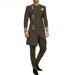 Stylish Atmosphere Casual Men's Suit New African Men Slim L Two-piece Set Clothes for Men Mens Clothes Tracksuit Men