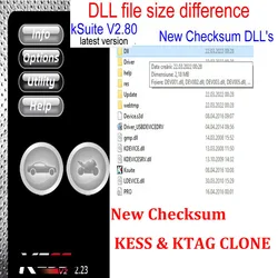 New Checksum 2022 KESS & KTAG CLONE + Ksuite V2.80 Software for Kess V5.017 ECU Programmer ECU Chip Tuning Tool